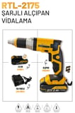 RETOOLS ŞARJLI ALÇIPAN VİDALAMA SARI