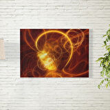Alevli Fraktal Posteri 70X100 CM