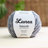 Lanea Smooth Merino Yün İp / 37 Açık Mavi Kırçıllı