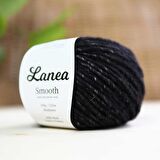 Lanea Smooth Merino Yün İp / 38 Siyah Kırçıllı
