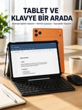 Android Tablet Klavye Kılıflı Dokunmatik Ekran Günlük ve Profesyonel Kullanım