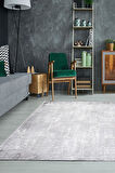 Artemis Halı Runner 05007B Krem Gri Modern Eskitme Halı