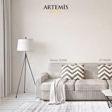 Artemis Halı Runner 05008A Krem Gri Modern Düz Halı