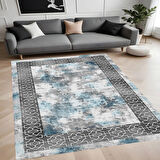 Rovigo Home Dijital Baskı Yıkanabilir Kaymaz Taban Salon Halısı Ve Yolluk RV005-FNL255