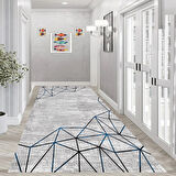 Rovigo Home Dijital Baskı Yıkanabilir Kaymaz Taban Salon Halısı Ve Yolluk RV014-FNL268