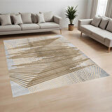 Rovigo Home Dijital Baskı Yıkanabilir Kaymaz Taban Salon Halısı Ve Yolluk RV096-FNL383