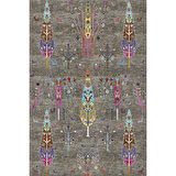 Rovigo Home Dijital Baskı Yıkanabilir Kaymaz Taban Salon Halısı Ve Yolluk RV128-FNL434