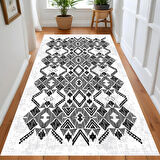 Rovigo Home Dijital Baskı Yıkanabilir Kaymaz Taban Salon Halısı Ve Yolluk RV131-FNL436