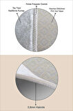 Rovigo Home Dijital Baskı Yıkanabilir Kaymaz Taban Salon Halısı Ve Yolluk RV150-FNL455