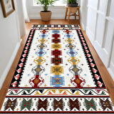 Rovigo Home Dijital Baskı Yıkanabilir Kaymaz Taban Salon Halısı Ve Yolluk RV164-FNL470