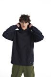 Lacivert Kapüşonlu Pro Unisex Sweatshirt