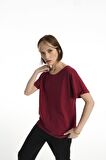 Bordo Unisex Oversize T-Shirt