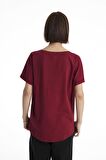 Bordo Unisex Oversize T-Shirt