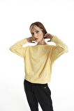 Sarı Cupro Premium Sweat