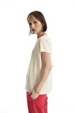 Ekru Cupro Comfort T-shirt