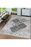 Dijital Baskı Yıkanabilir Kaymaz Taban Salon Halısı Ve Yolluk RVG0057-SD1174