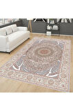 Dijital Baskı Yıkanabilir Kaymaz Taban Salon Halısı Ve Yolluk RVG0139-SD422