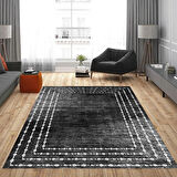 Rovigo Home Dijital Baskı Yıkanabilir Kaymaz Taban Salon Halısı Ve Yolluk RVG0815-FNL25