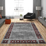 Rovigo Home Dijital Baskı Yıkanabilir Kaymaz Taban Salon Halısı Ve Yolluk RVG0822-FNL32