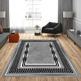 Rovigo Home Dijital Baskı Yıkanabilir Kaymaz Taban Salon Halısı Ve Yolluk RVG0890-FNL106