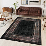 Rovigo Home Dijital Baskı Yıkanabilir Kaymaz Taban Salon Halısı Ve Yolluk RVG0893-FNL110
