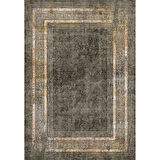Rovigo Home Dijital Baskı Yıkanabilir Kaymaz Taban Salon Halısı Ve Yolluk RVG0898-FNL114