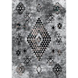 Rovigo Home Dijital Baskı Yıkanabilir Kaymaz Taban Salon Halısı Ve Yolluk RVG0914-FNL131