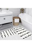 Dijital Baskı Yıkanabilir Kaymaz 2'li Banyo Paspası  RVG5171