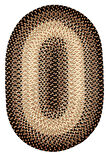 Dijital Baskı Yıkanabilir Kaymaz Taban Oval Halı RVG7180