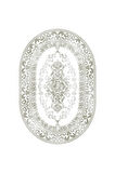 Dijital Baskı Yıkanabilir Kaymaz Taban Oval Halı RVG7211-HK128