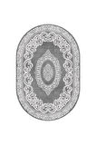 Dijital Baskı Yıkanabilir Kaymaz Taban Oval Halı RVG7264-HY983