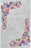 Dijital Baskı Yıkanabilir Kaymaz Taban Salon Halısı Ve Yolluk RVG0004-SD428