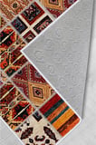 Dijital Baskı Yıkanabilir Kaymaz Taban Salon Halısı Ve Yolluk RVG1530-HT1518