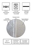 Dijital Baskı Yıkanabilir Kaymaz Taban Salon Halısı Ve Yolluk RVG1805
