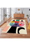 Dijital Baskı Yıkanabilir Kaymaz Taban Salon Halısı Ve Yolluk RVG1847-SM373