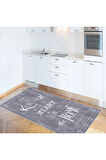 Dijital Baskı Yıkanabilir Kaymaz Taban Mutfak Halısı Ve Yolluk RVG2055-SD522