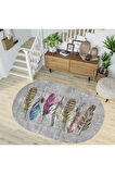 Dijital Baskı Yıkanabilir Kaymaz Taban Salon Halısı Ve Yolluk RVG7235-SD289