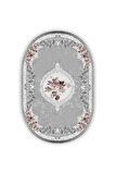 Dijital Baskı Yıkanabilir Kaymaz Taban Oval Salon Halısı Rvg7238-sd587