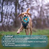 Premium Eğlence Buluşma Seçenek Halatlı Frizbi Köpek Isırma Oyuncağı - Mama Ödüllü Mekanizma