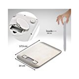 River World Hassas Ölçümlü Maksimum 5 Kg Kapasiteli Led Ekran Platin Dijital Mutfak Tartısı