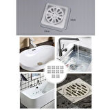 River World Mutfak ve Banyolar İçin Lavabo Koku Önleyici 10'lu Gider Filtresi
