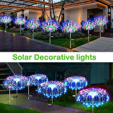 River World  2 Adet Bahçe Ağacı   Solar Lamba