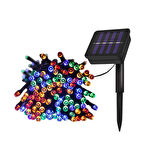 River World  100 Ledli 12 Metrelik RGB   Solar Led