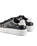 River World Erkek Ayakkabısı Beyaz ve Siyah Renkte Hakiki Deri Spor-Sneaker Eo