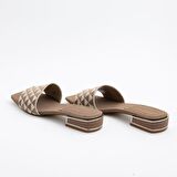 SİMON AÇIK KARE BURUN 2CM TOPUKLU TERLİK