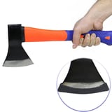 Delux Serisi Açık Hava Hafif Alet Yontma Aleti Kamp Doğa Bahçe İşleri Çelik Balta 26 cm 500 gr