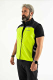 Reflektörlü Softshell Motosiklet Ve Iş Güvenliği Yeleği