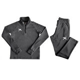 Çocuk Yarım Fermuarlı Eşofman PUER FÜME