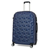 ABS Piramit Canyon Serisi Valiz, Lacivert - Büyük Boy