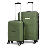 Lucas Polipropilen Kırılmaz Valiz, Kabin Boy&Büyük Boy